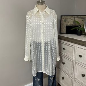Vintage Sheer Top!